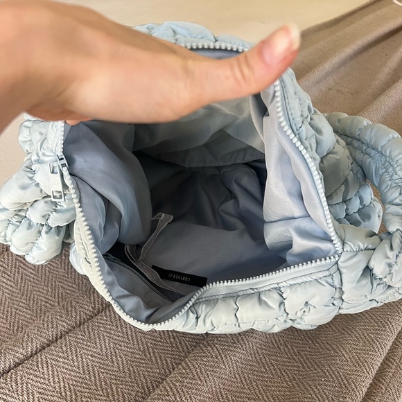 Forever 21 bubble plush purse color baby blue - Picture 2 of 8